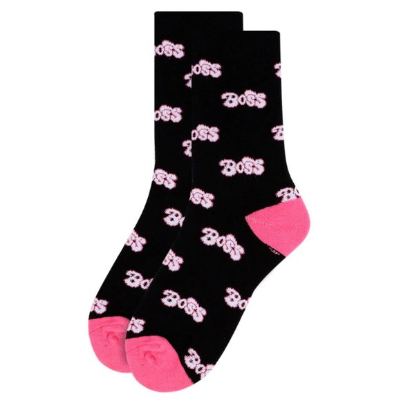 Women's Boss Lady Novelty Socks - Picture 2 of 3